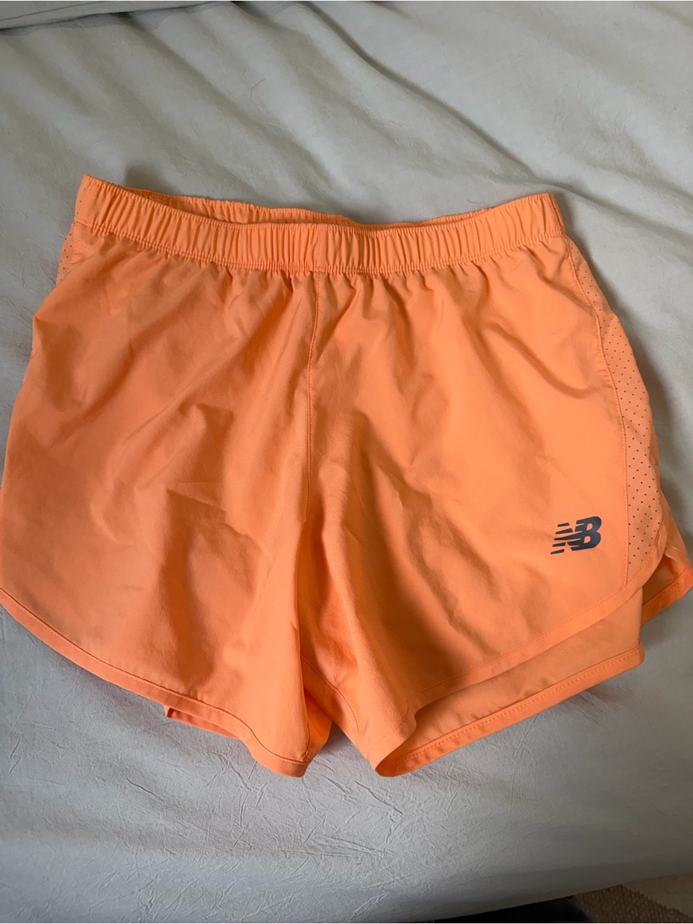 New Balance Women's Orange Running Shorts